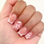 6 Packs (144 Pcs) | Reusable Press on Nails | Stick on Nails 12 Sizes-6 Styles | Cute Bow Nails