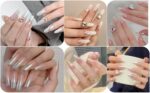 Artdone White Pearl Chrome Nail Powder,Iridescent Aurora Powder Metallic Mirror Effect Pigment Pearlescent Mermaid Pigment Pearl Glitter Dust Kit,Nail Art…