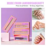 Sage Green Soft Gel Press On Nails Short Almond 32PCS