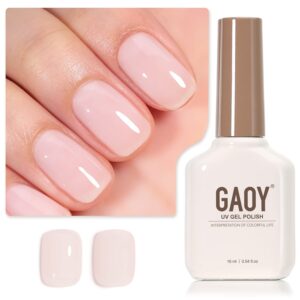 Sheer Milky Pink Jelly Gel Nail Polish UV Cure 16ml