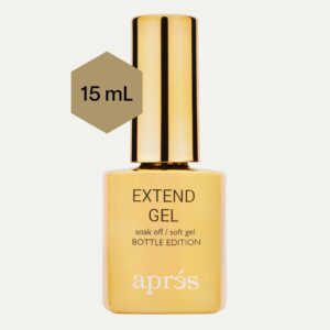 Aprés Gel X Tips Adhesive Gold Bottle Edition 15ml