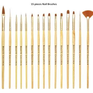 Beaute Galleria Nail Art Tool Kit Dotting Pen Brushes 50Pcs