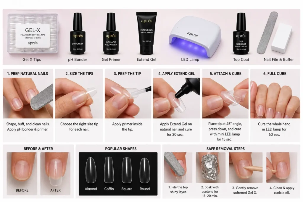 What is Gel X Nails? (Ultimate 2026 Beginner's Guide)