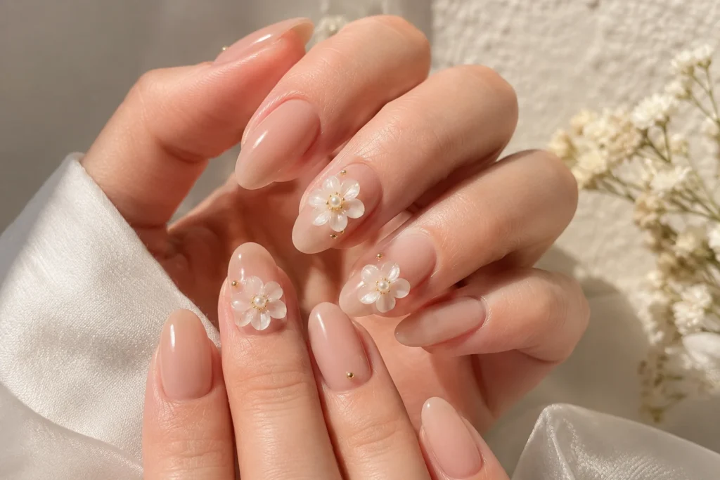 Flower Nail Charms – How to Get the 3D Look