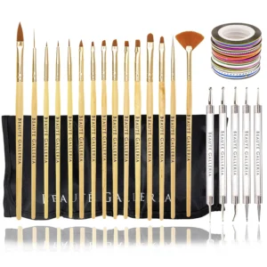 Beaute Galleria Nail Art Tool Kit Dotting Pen Brushes 50Pcs