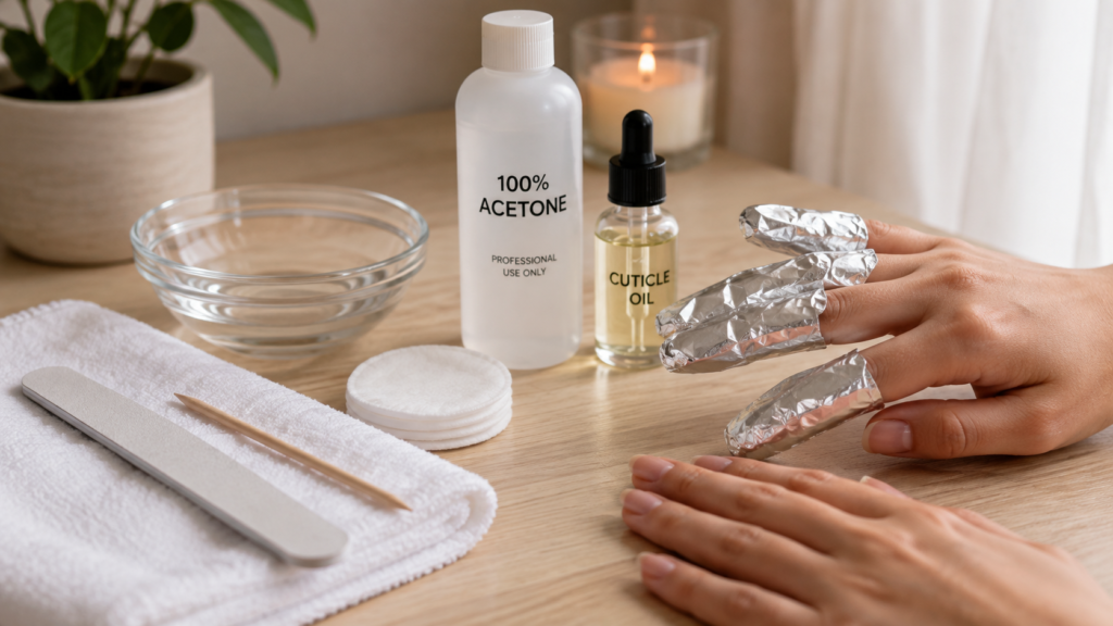 Gel Nail Polish Removal: The Right Way to Do It at Home