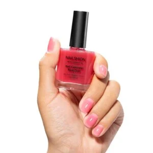 Sheer Pink Nail Concealer Base Coat 4 in 1 Brightening 15ml