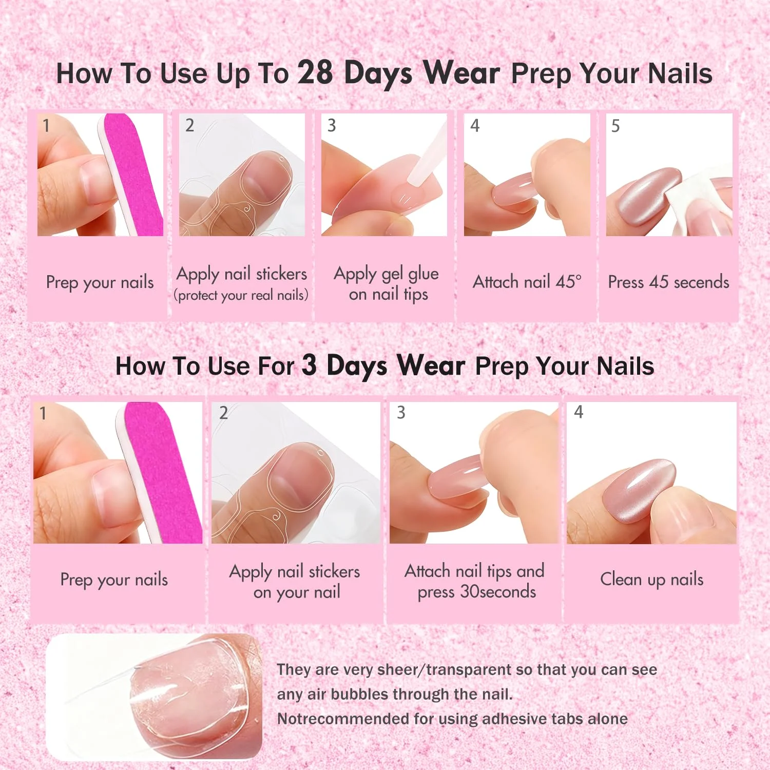 Cat Eye Pastel Green Press On Nails Short Oval 30 Pcs Chrome